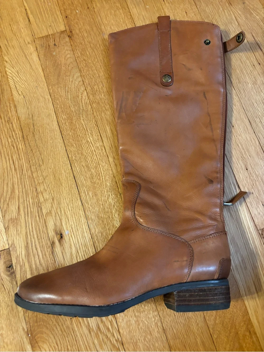Sam Edelman Women’s Tall Riding Boots in Brown - Classic Leather 8 M
